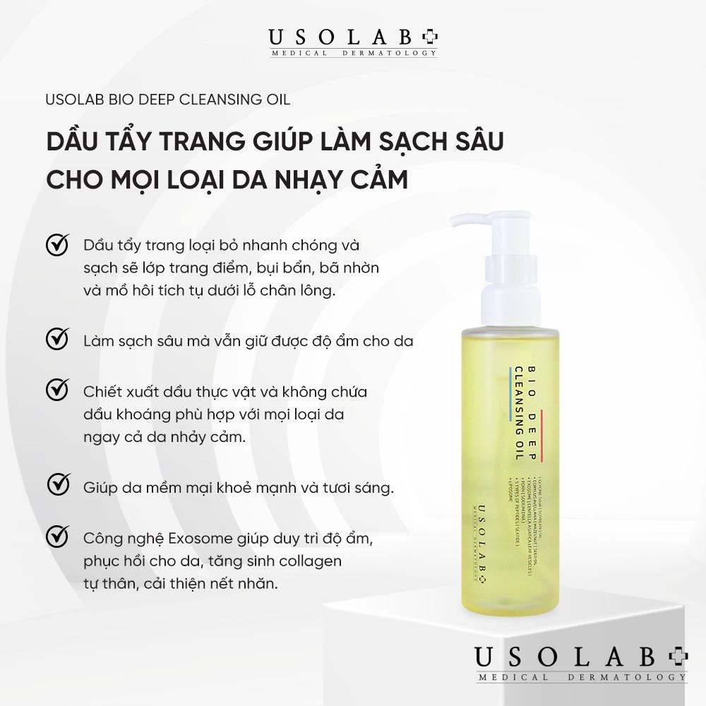 Dầu Tẩy Trang Usolab Bio Deep Cleansing Oil 200ml 1 Dầu Tẩy Trang Usolab Bio Deep Cleansing Oil 200ml 1
