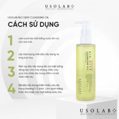 Dầu Tẩy Trang Usolab Bio Deep Cleansing Oil 200ml 2