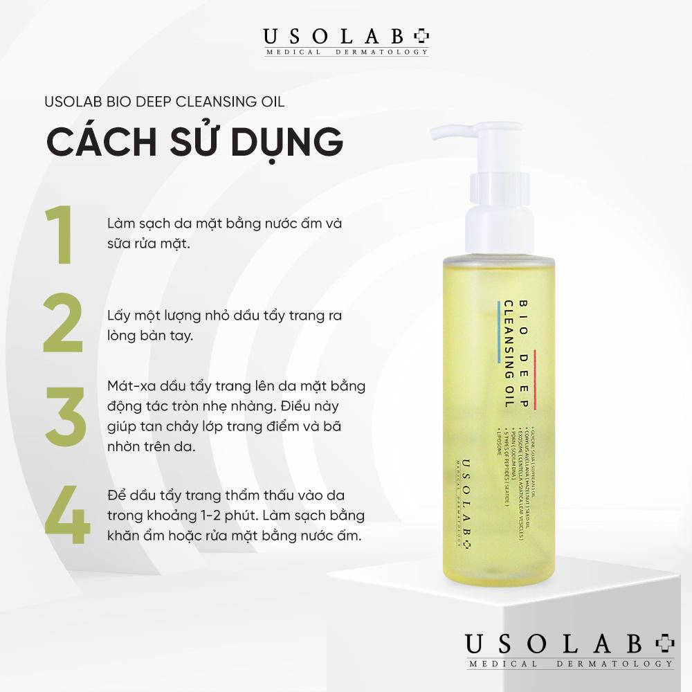 Dầu Tẩy Trang Usolab Bio Deep Cleansing Oil 200ml 2 Dầu Tẩy Trang Usolab Bio Deep Cleansing Oil 200ml 2