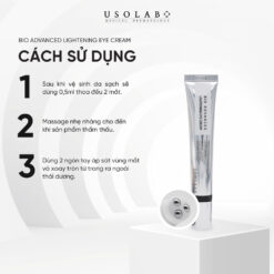 Kem Giảm Bọng Mắt Usolab Bio Advanced Lightening Eye Cream 25ml 2