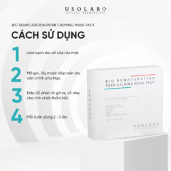 Mặt Nạ Tế Bào Gốc Usolab Bio Renaturation Pdrn Calming Mask Hộp 10 Miếng 30ml 2