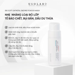 Tẩy Da Chết Usolab Bio Soft Oatmeal Enzyme Powder Wash 50g 1