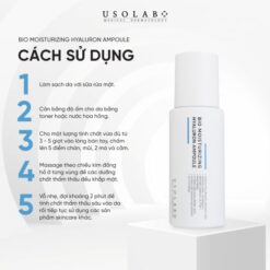 Tinh Chất Ha Usolab Bio Moisturizing Hyaluron Ampoule Căng Bóng 50ml 2
