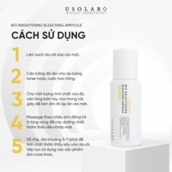 Tinh Chất Trắng Da Usolab Brightening Bleaching Ampoule 50ml 2