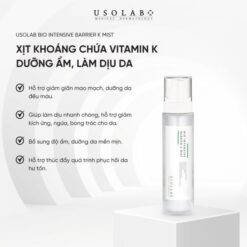 Xịt Khoáng Toner Usolab Bio Intensive Barrier K Mist Làm Sạch Dịu Da 1