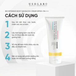 Kem Chống Nắng Usolab Bio Intensive Body Sun Block Cream Spf 50 Pa 120ml 2