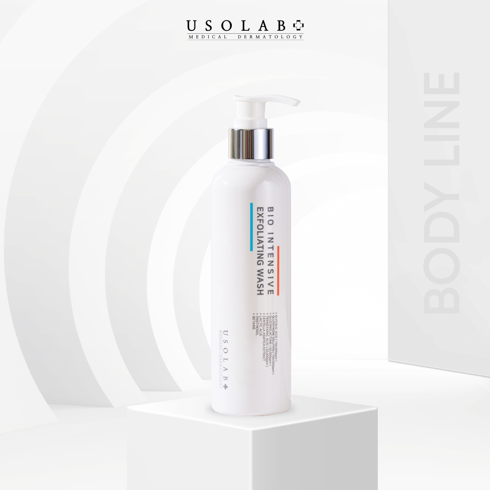 Sữa tắm trắng da Bio Intensive Exfoliating Wash Usolab 250ml