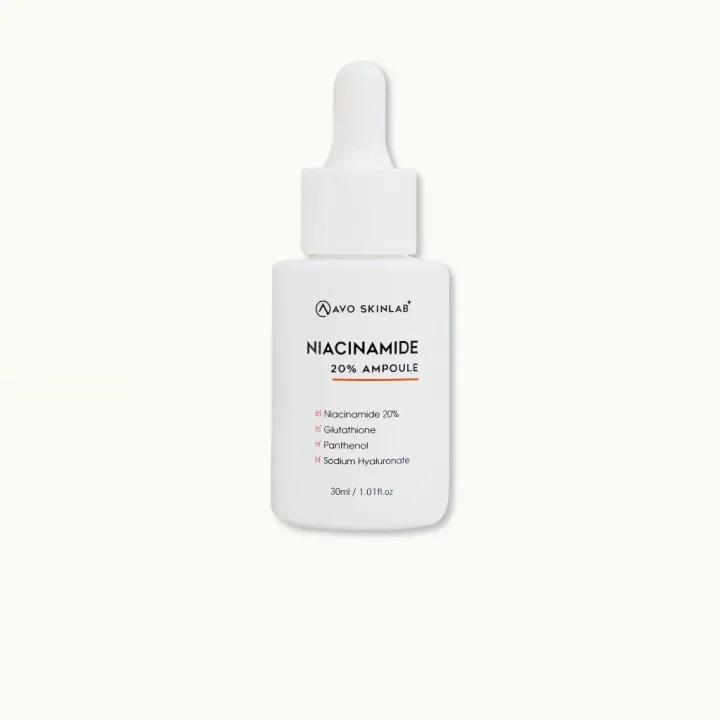 Serum Niacinamide 20% Avo Skinlab Cấp Ẩm, Sáng Da, Giảm Thâm Và Chống Lão Hóa 30ml Serum Niacinamide 20% Avo Skinlab Cấp Ẩm, Sáng Da, Giảm Thâm Và Chống Lão Hóa 30ml